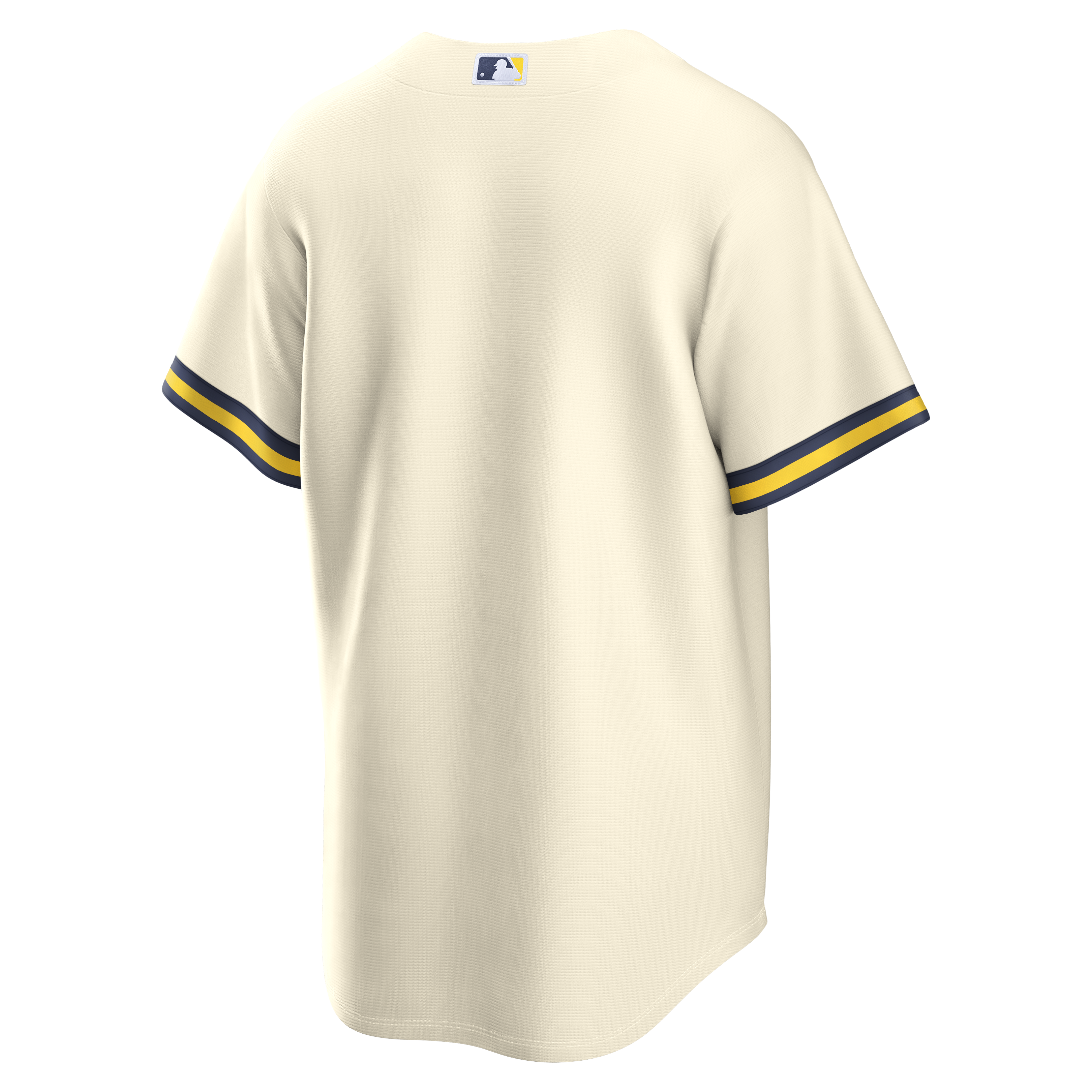 Men's Milwaukee Brewers Nike Cream Home Replica Team Jersey
