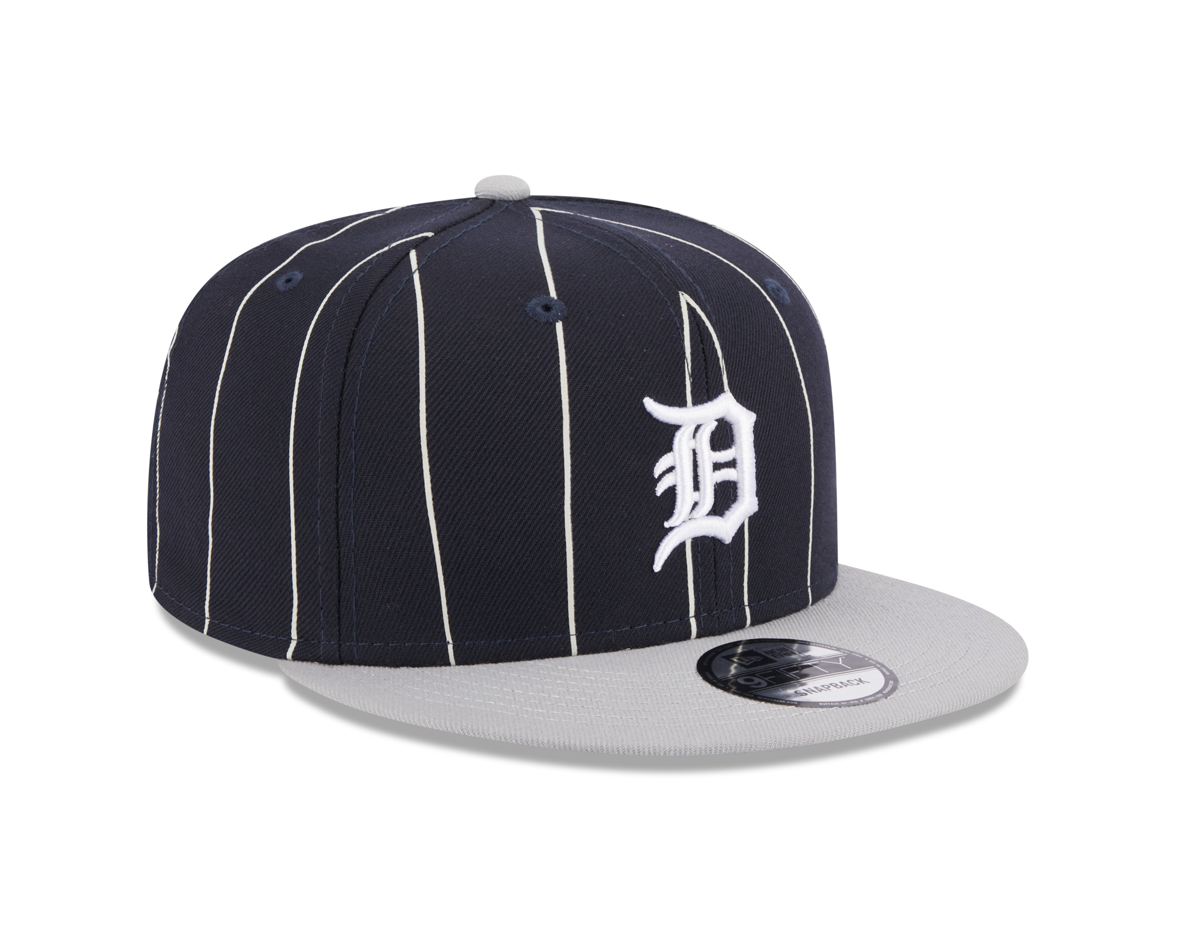 Detroit Tigers Navy/Gray Vintage New Era 9FIFTY Snapback Hat