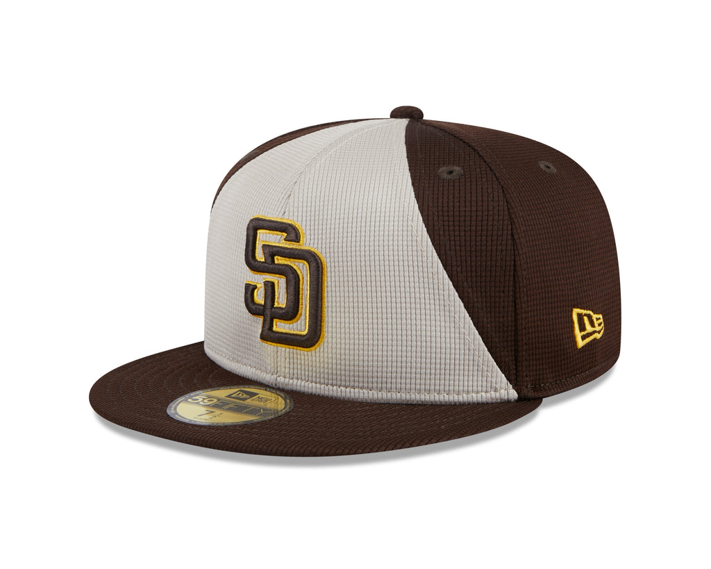Men's San Diego Padres New Era Brown 2024 Batting Practice 59FIFTY Fitted Hat