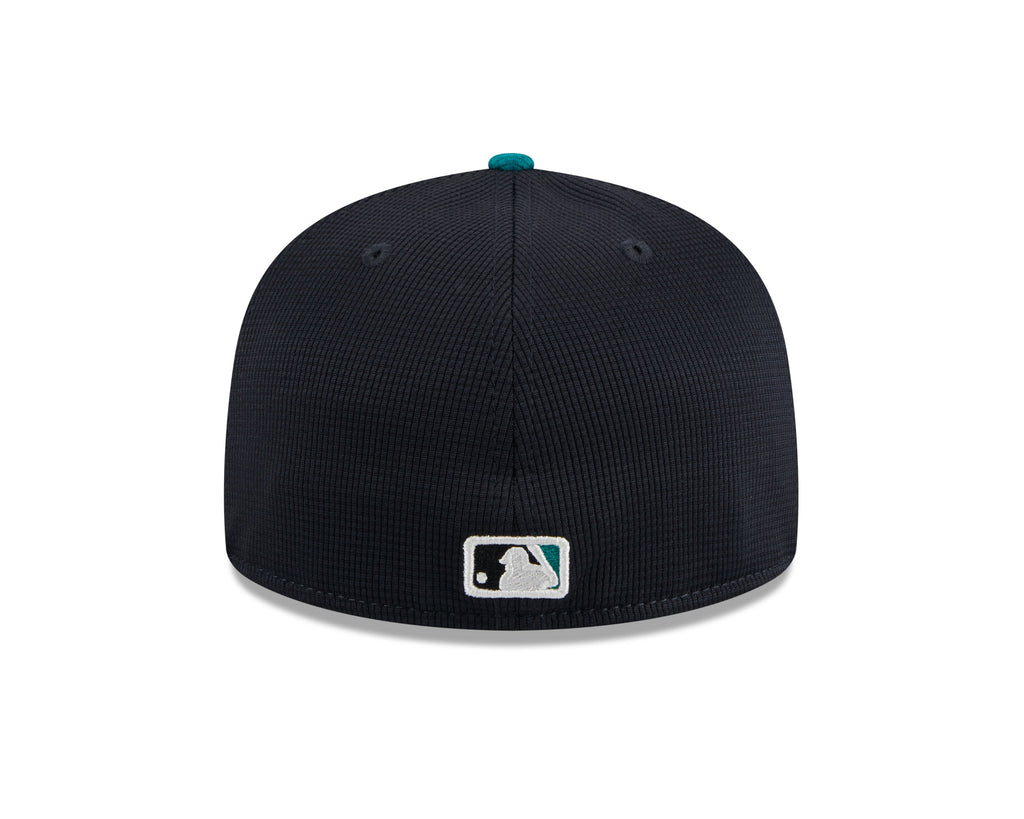 Men's Seattle Mariners New Era White 2024 Batting Practice 59FIFTY Fitted Hat