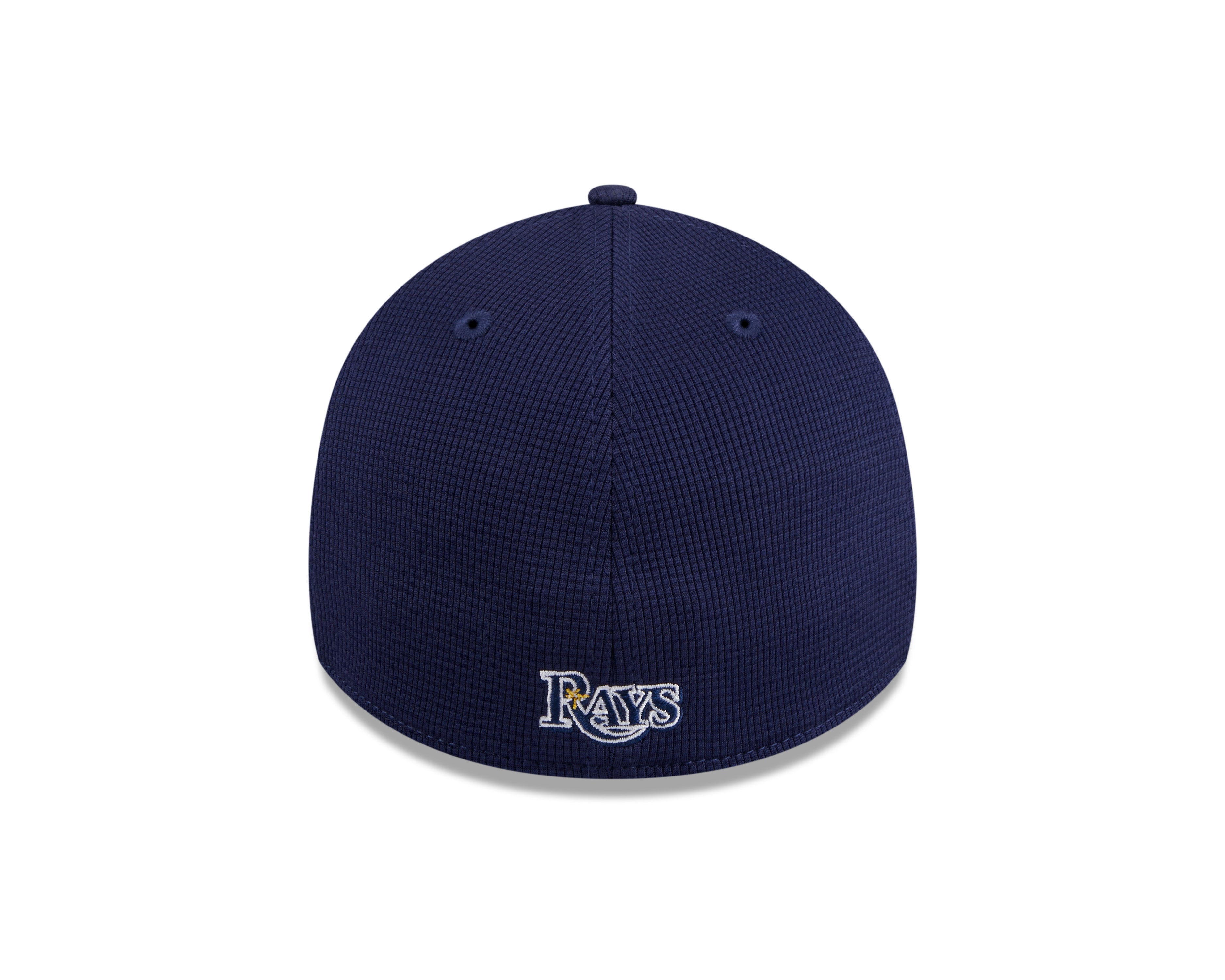 Men's Tampa Bay Rays New Era 2024 Batting Practice Navy 39THIRTY Flex-Fit Hat