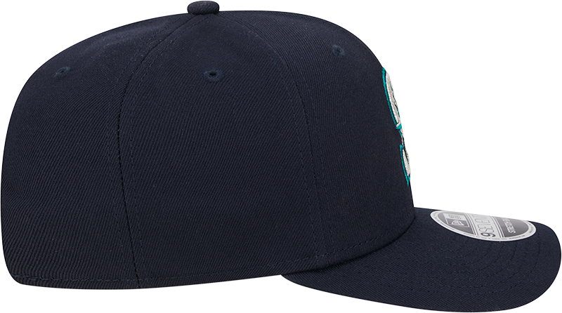 Seattle Mariners New Era Home Navy 9SEVENTY Adjustable Hat-Player Replica