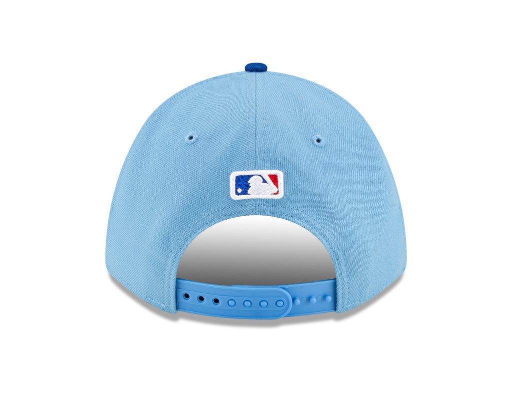 Texas Rangers Blue Alternate New Era Player Replica M-Crown 9FORTY Adjustable Hat
