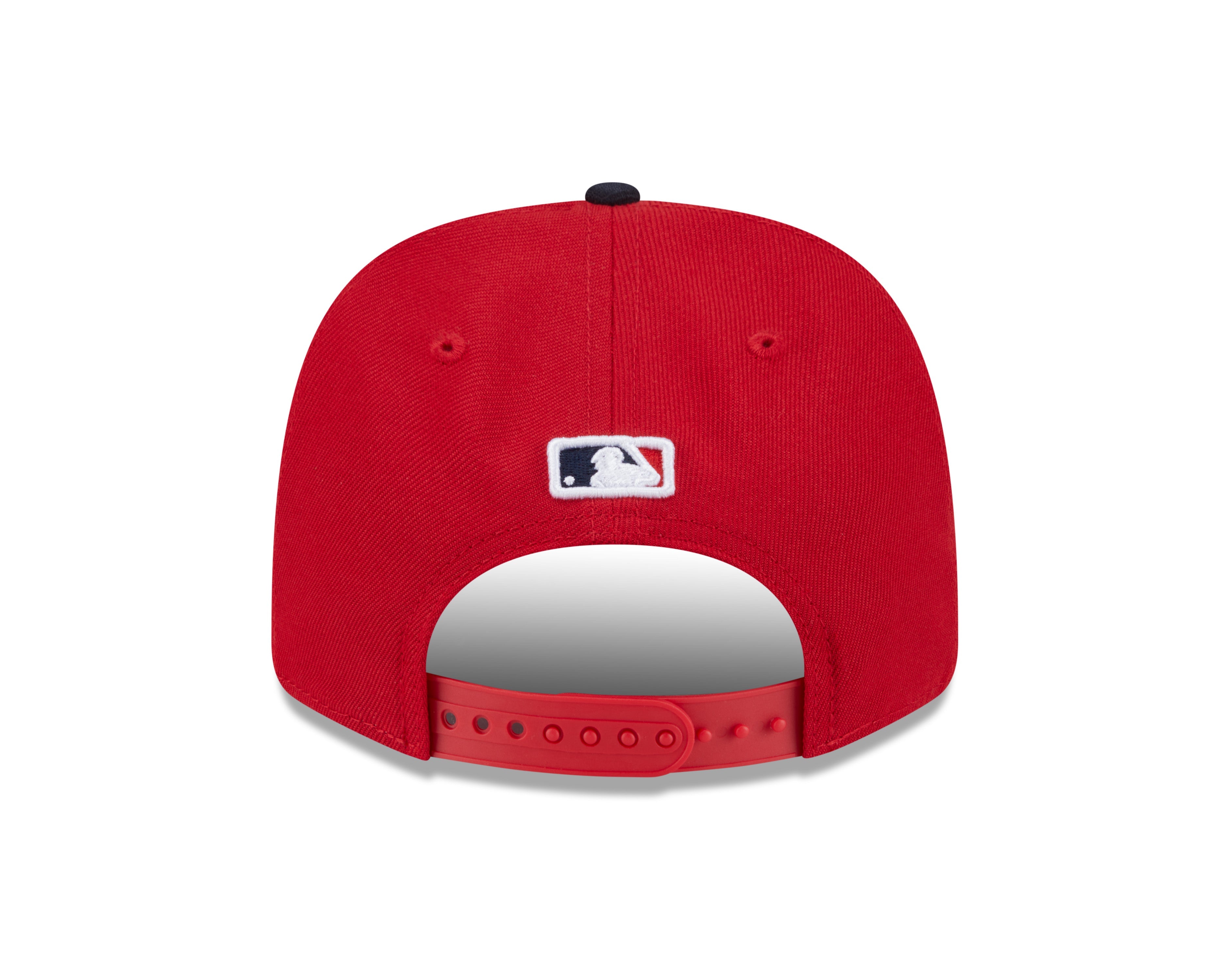 Cleveland Guardians Red/Navy New Era Player Replica 9SEVENTY Stretch Snap Adjustable Hat