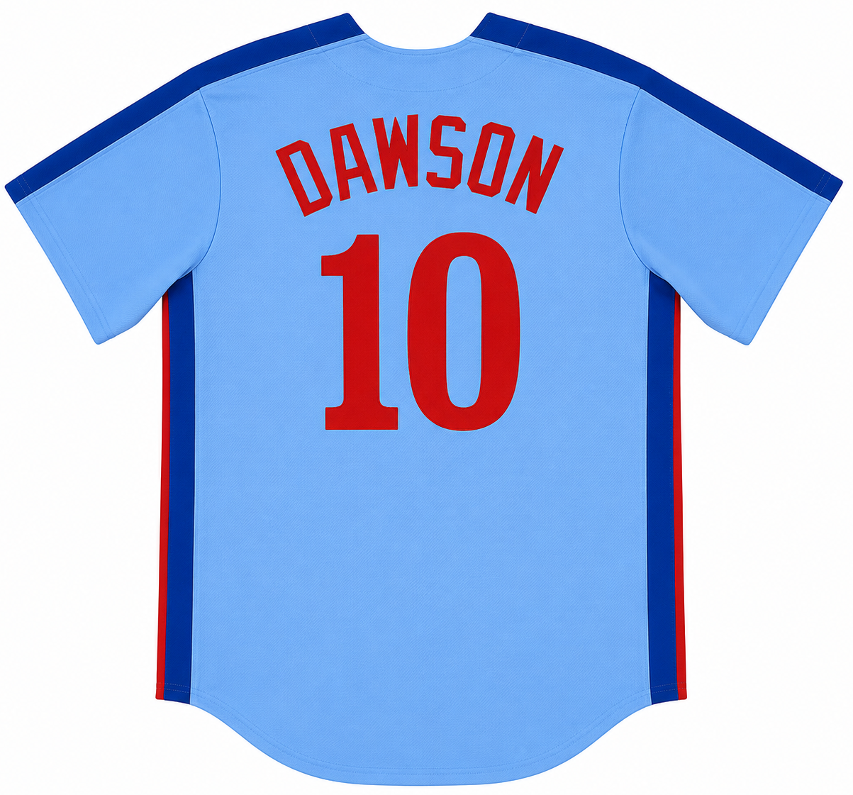Men's Montreal Expos Andre Dawson Nike Light Blue Road Cooperstown Collection Premium Team Jersey