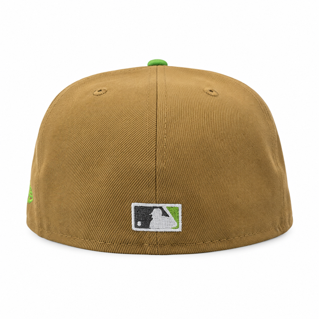 Detroit Tigers New Era Wheat/Lime Cooper 59FIFTY Fitted Hat