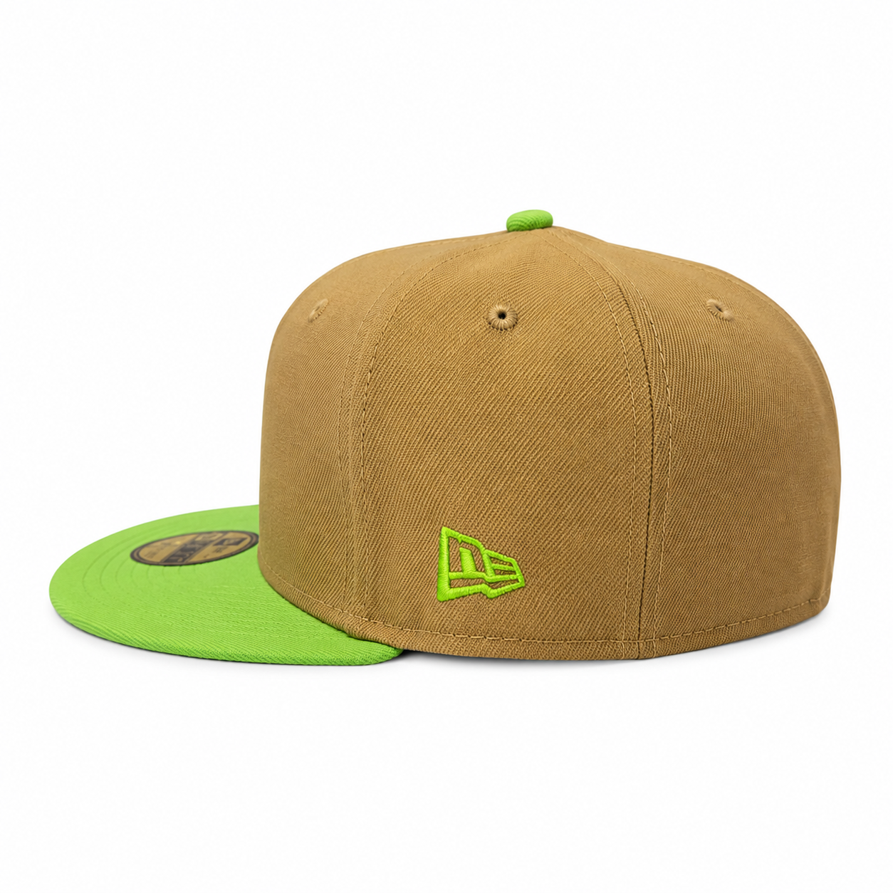 Detroit Tigers New Era Wheat/Lime Cooper 59FIFTY Fitted Hat