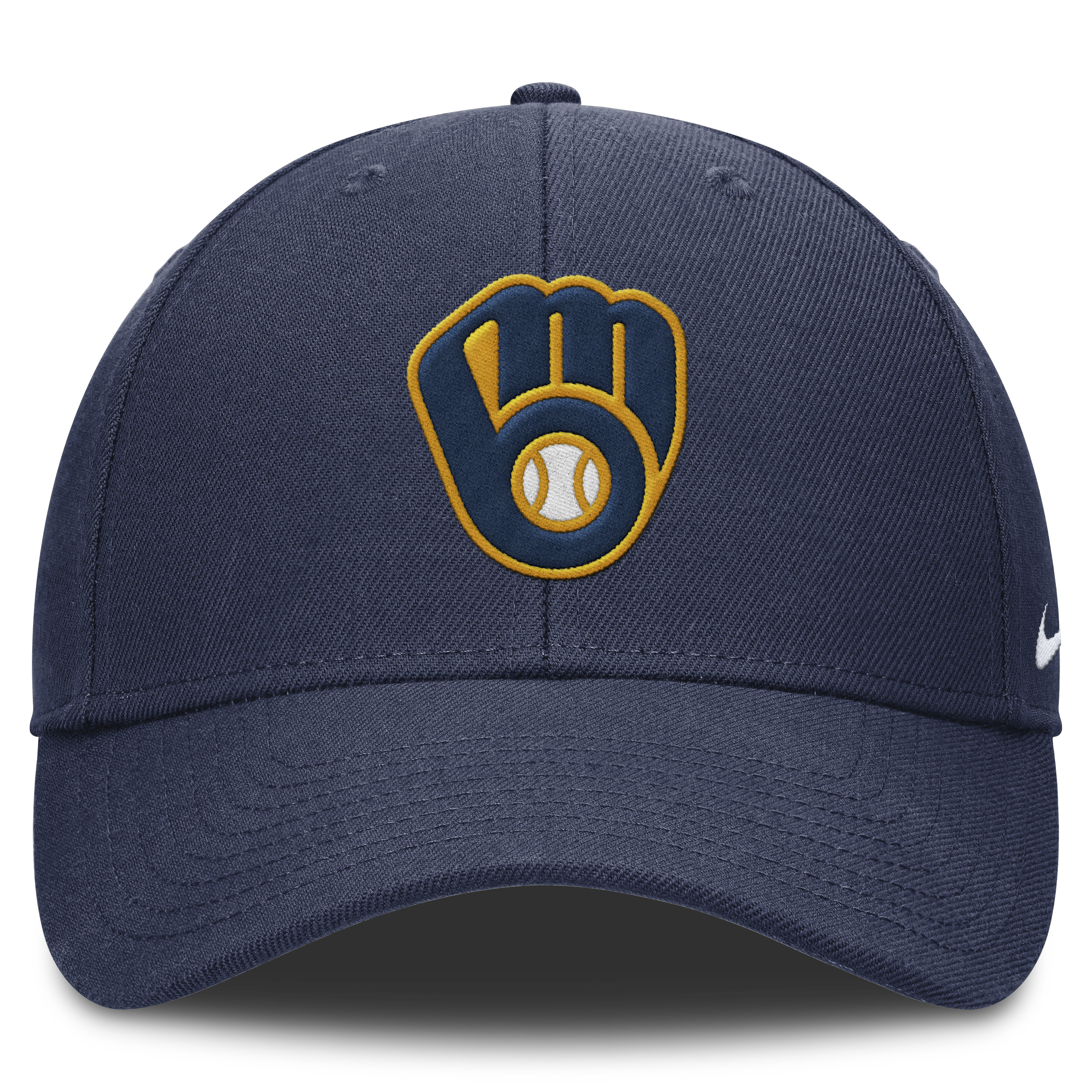 Milwaukee Brewers Nike Navy Club Adjustable Hat