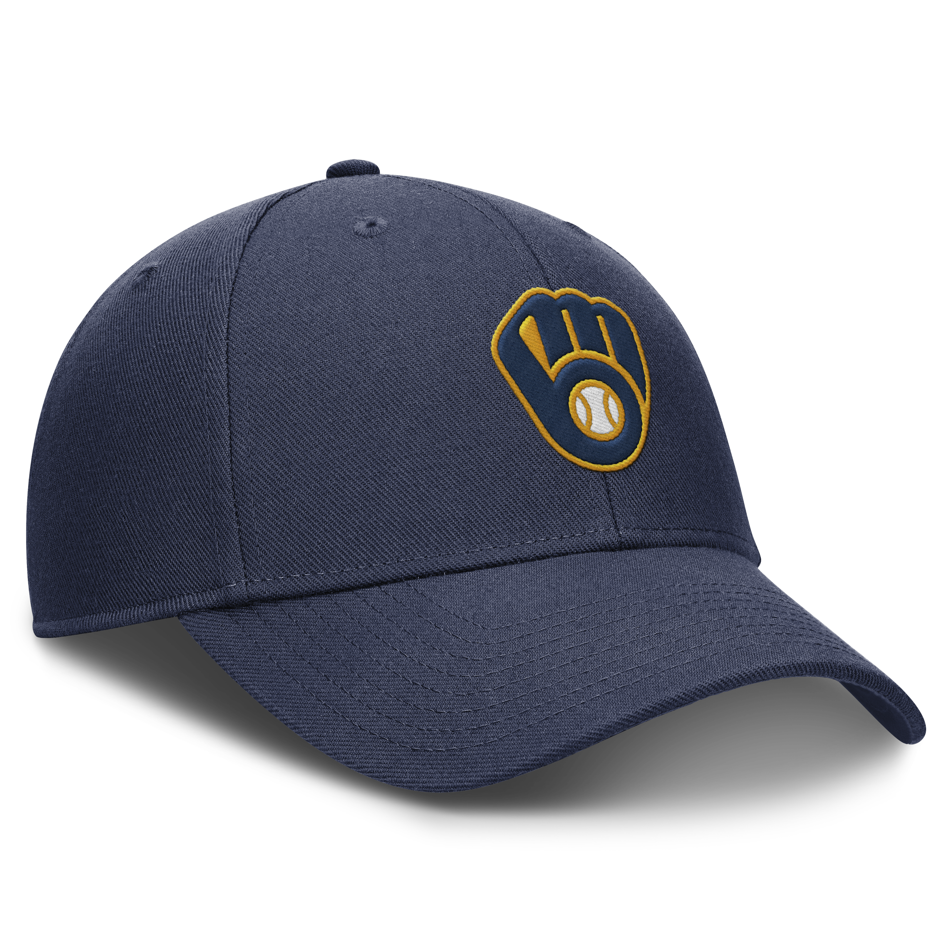 Milwaukee Brewers Nike Navy Club Adjustable Hat