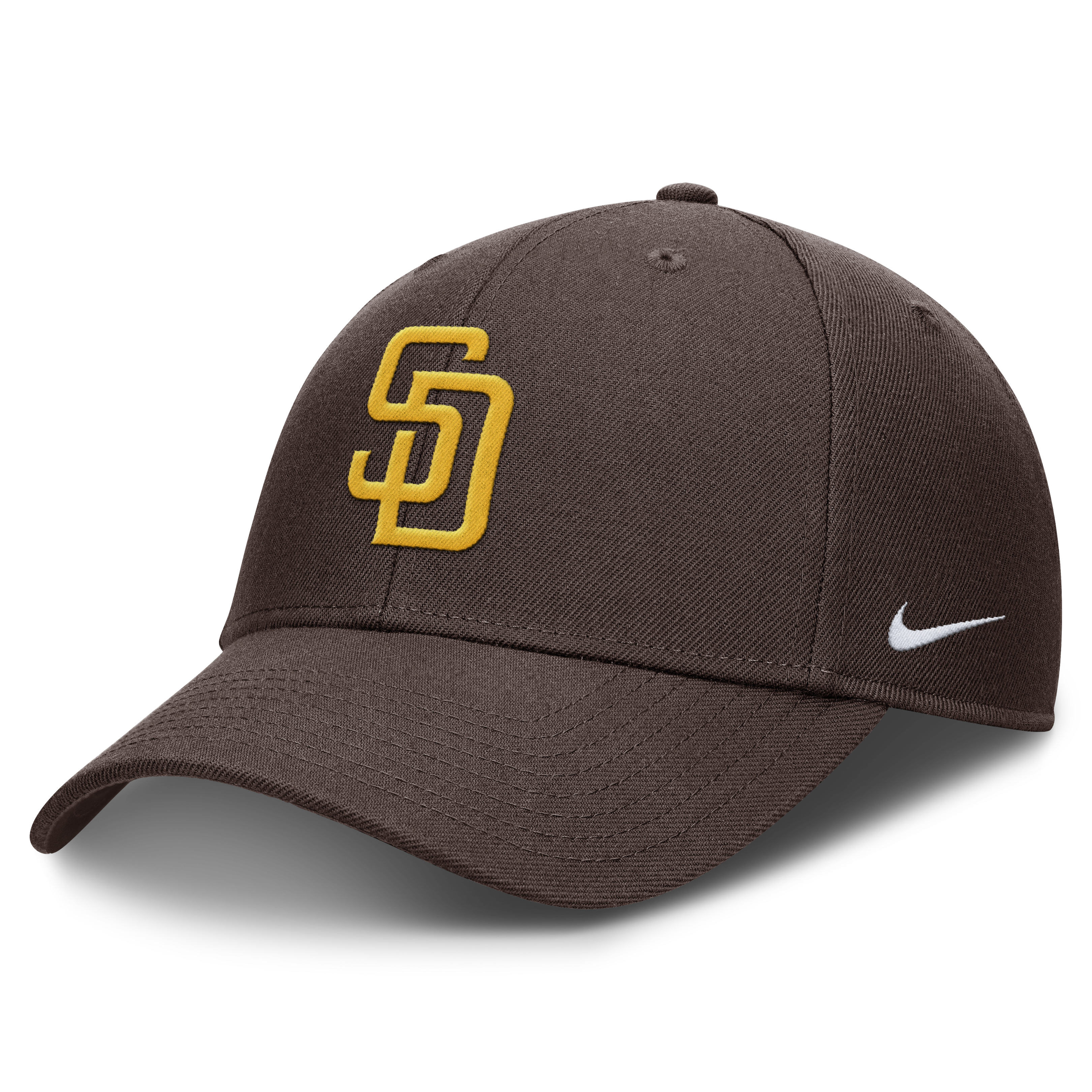 San Diego Padres Nike Brown Club Adjustable Hat