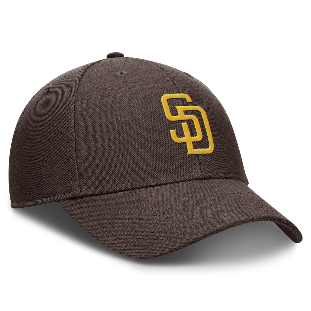 San Diego Padres Nike Brown Club Adjustable Hat
