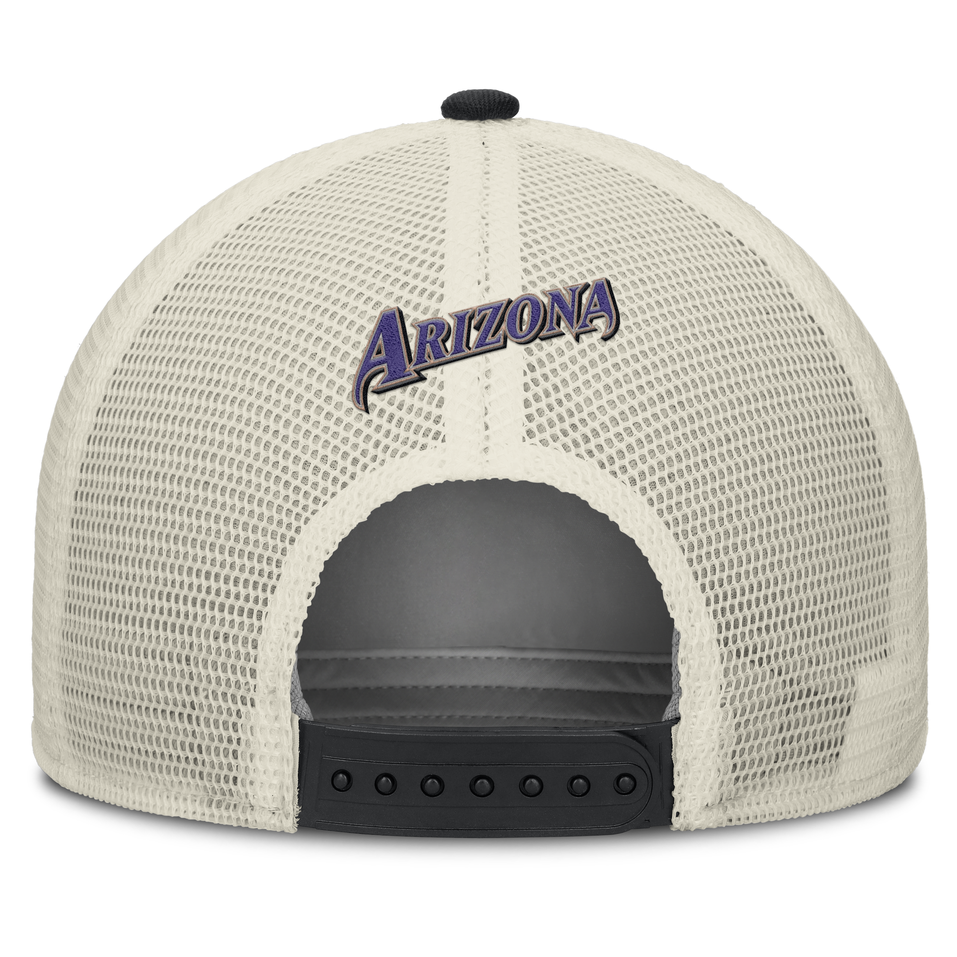 Arizona Diamondbacks Nike Rise Black Adjustable Snapback Trucker Hat