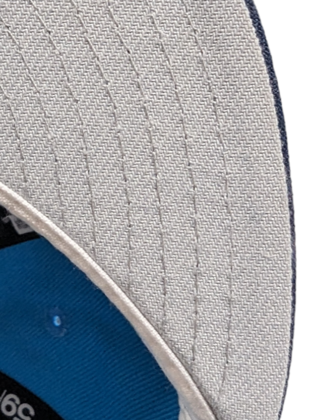 Seattle Mariners New Era 2 Tone Sunwash Ocean Blue Nirvana Nevermind Inspired 59FIFTY Fitted Hat