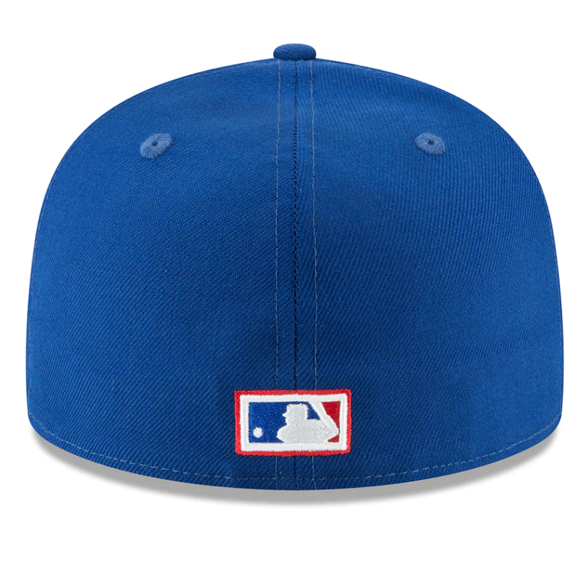 Men's Texas Rangers New Era Blue Cooperstown Collection Wool 59FIFTY Fitted Hat
