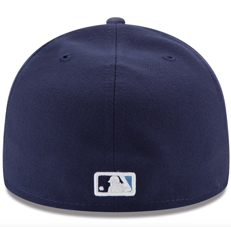 Men's Tampa Bay Rays New Era Navy Game Authentic Collection On-Field 59FIFTY Fitted Hat