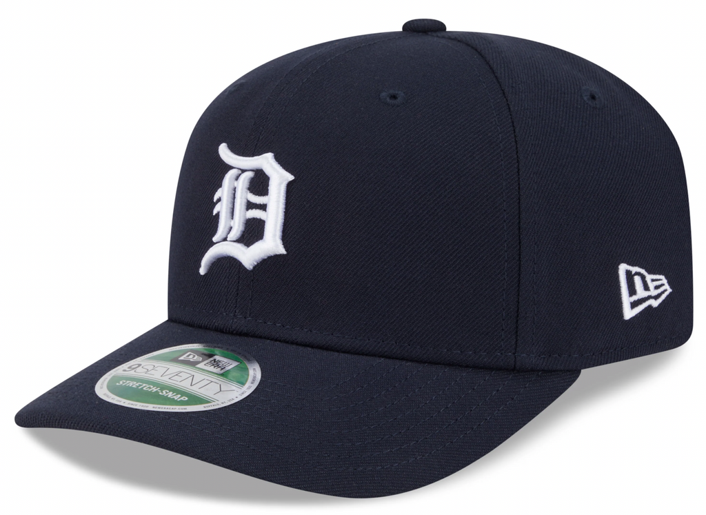 Detroit Tigers Navy New Era Player Replica 9SEVENTY Stretch Snap Adjustable Hat