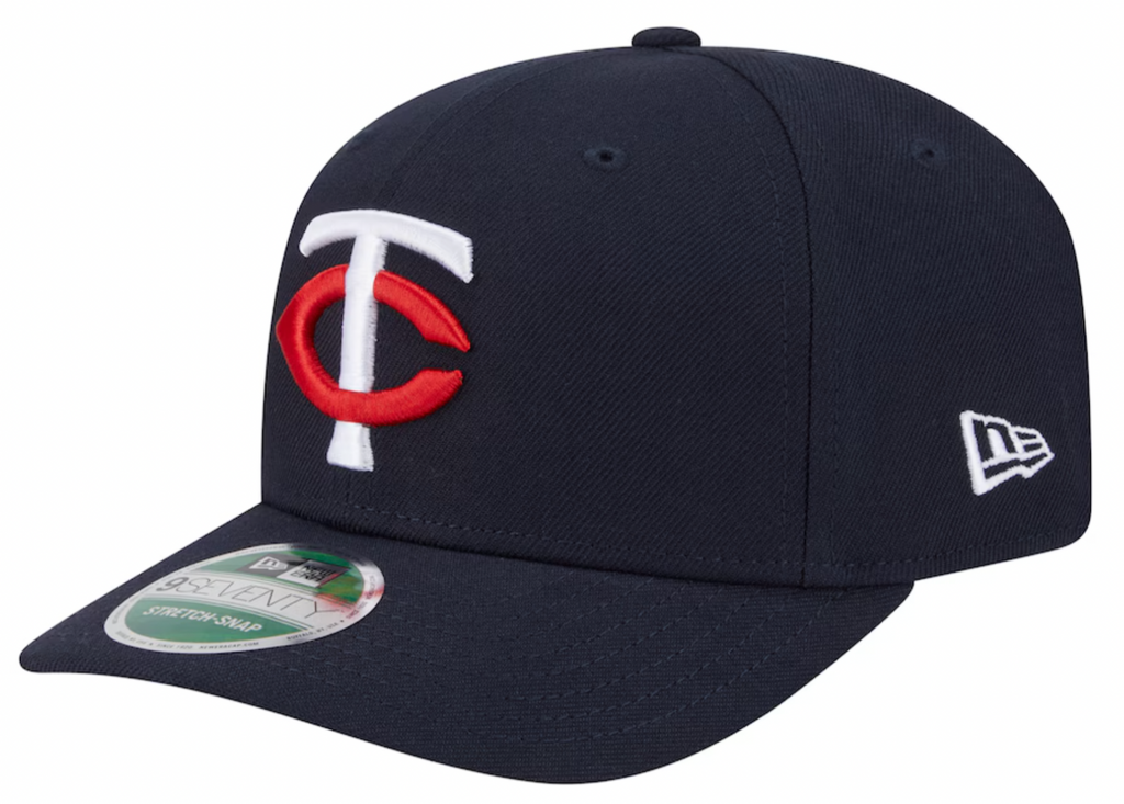 Minnesota Twins New Era Home Navy 9SEVENTY Adjustable Hat