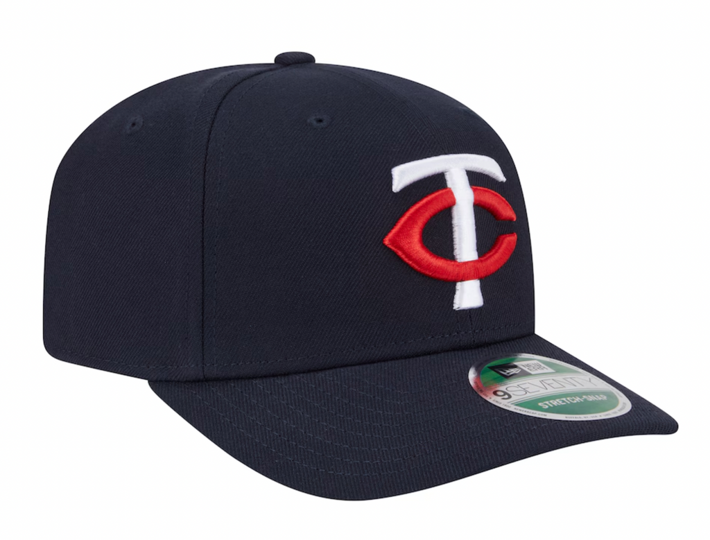 Minnesota Twins Navy New Era Player Replica 9SEVENTY Stretch Snap Adjustable Hat
