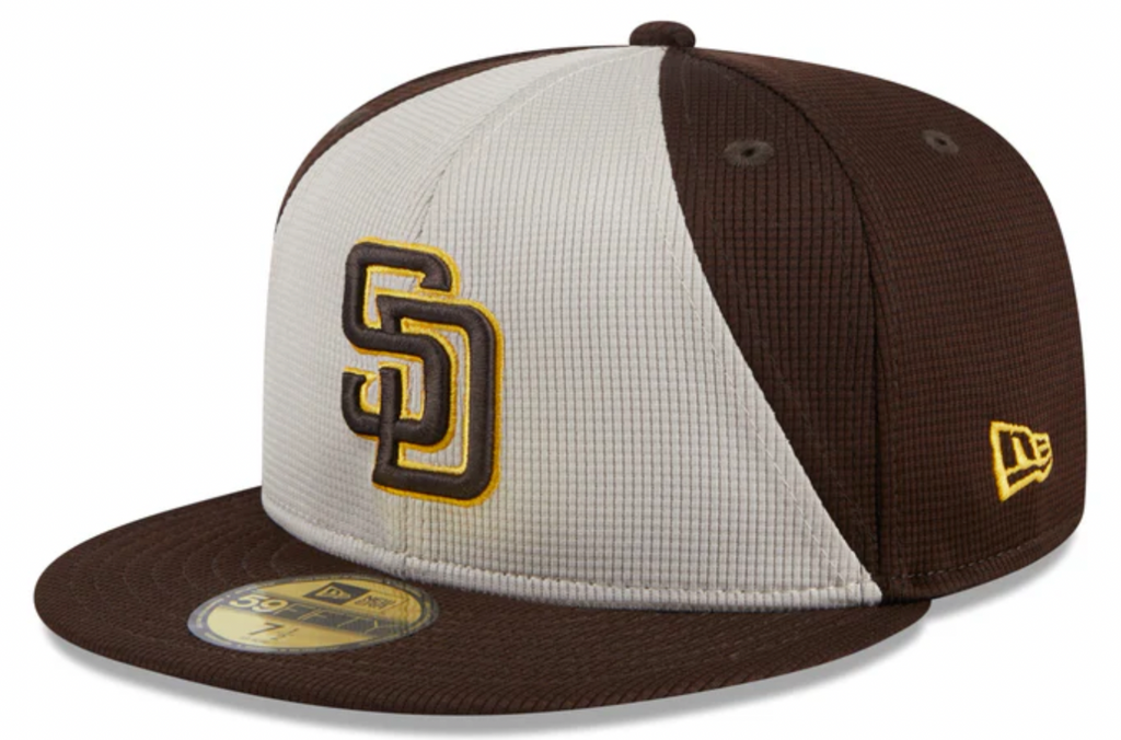 Men's San Diego Padres New Era Brown 2024 Batting Practice 59FIFTY Fitted Hat
