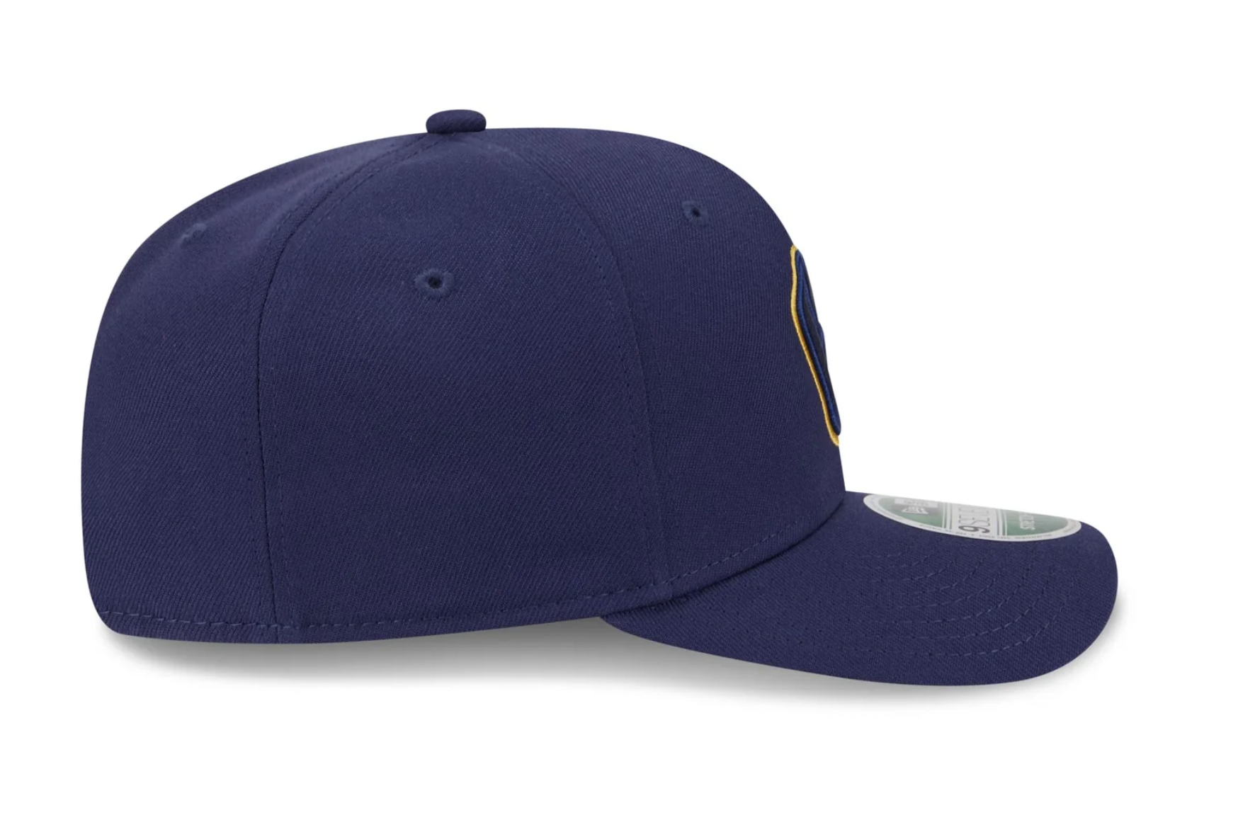 Milwaukee Brewers Navy New Era Player Replica 9SEVENTY Stretch Snap Adjustable Hat