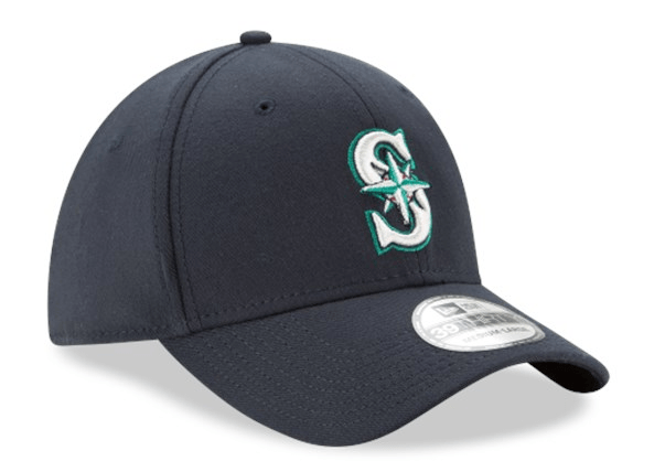 New Era Men's Seattle Mariners 39Thirty Classic Navy Stretch Fit Hat