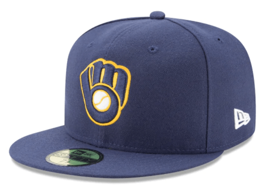 Milwaukee Brewers Authentic Collection 59Fifty Fitted Alt 2 Hat