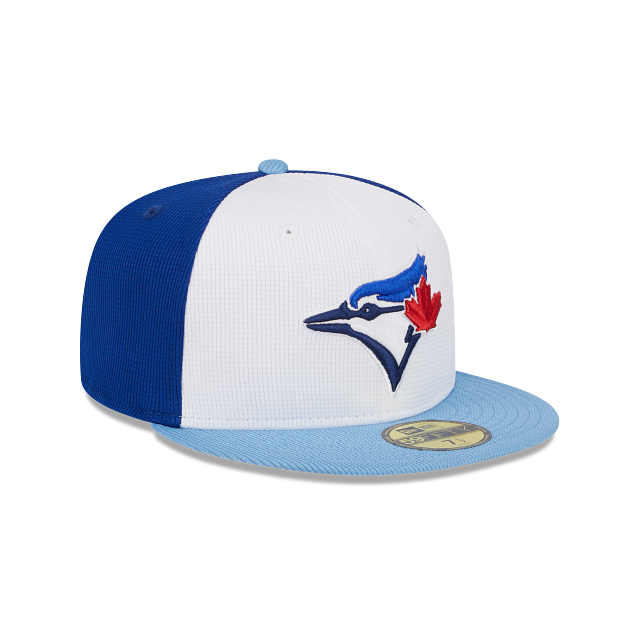 Toronto Blue Jays New Era White/Blue 2024 Spring Training 59FIFTY Fitted Hat