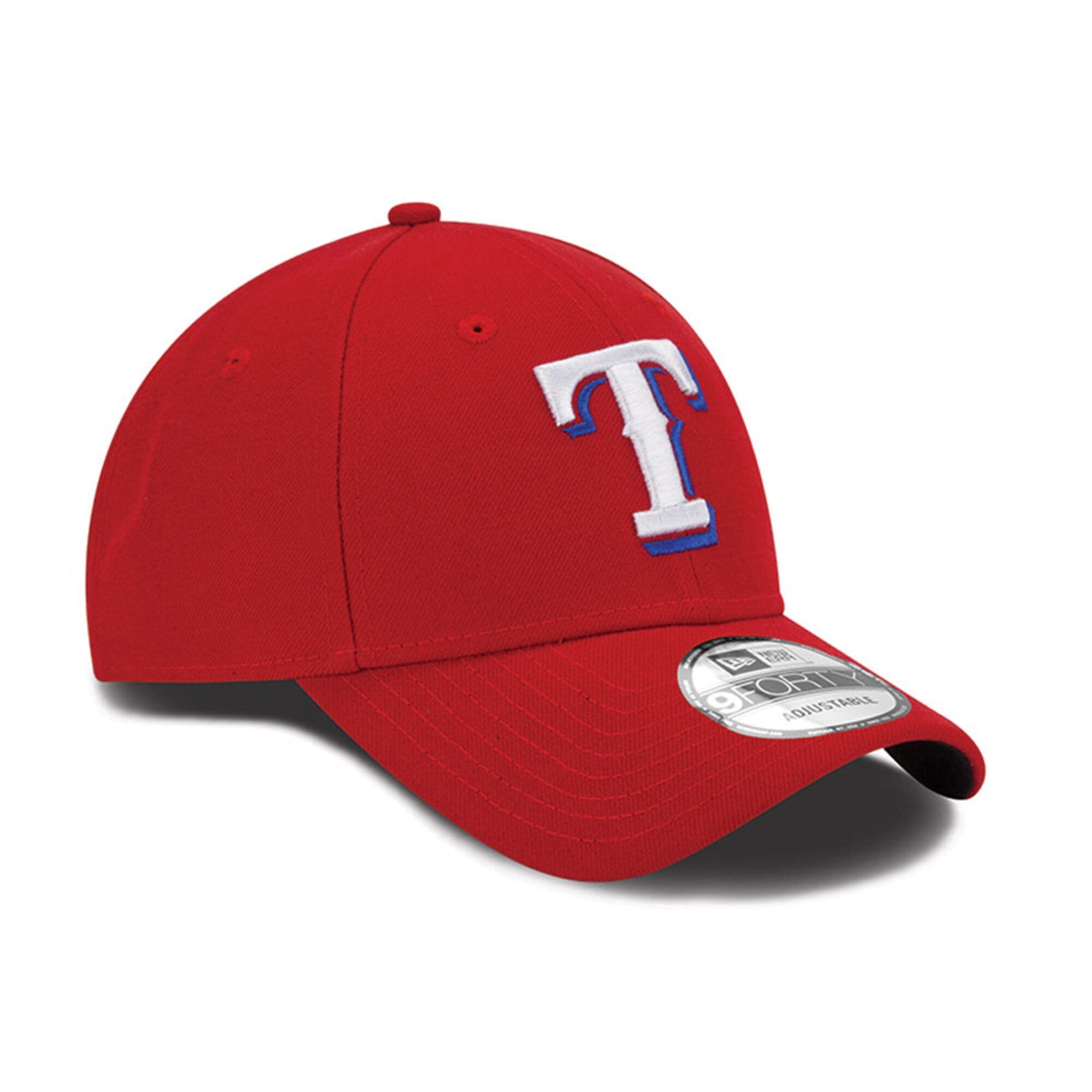 Men's Texas Rangers New Era Red League 9FORTY Adjustable Hat