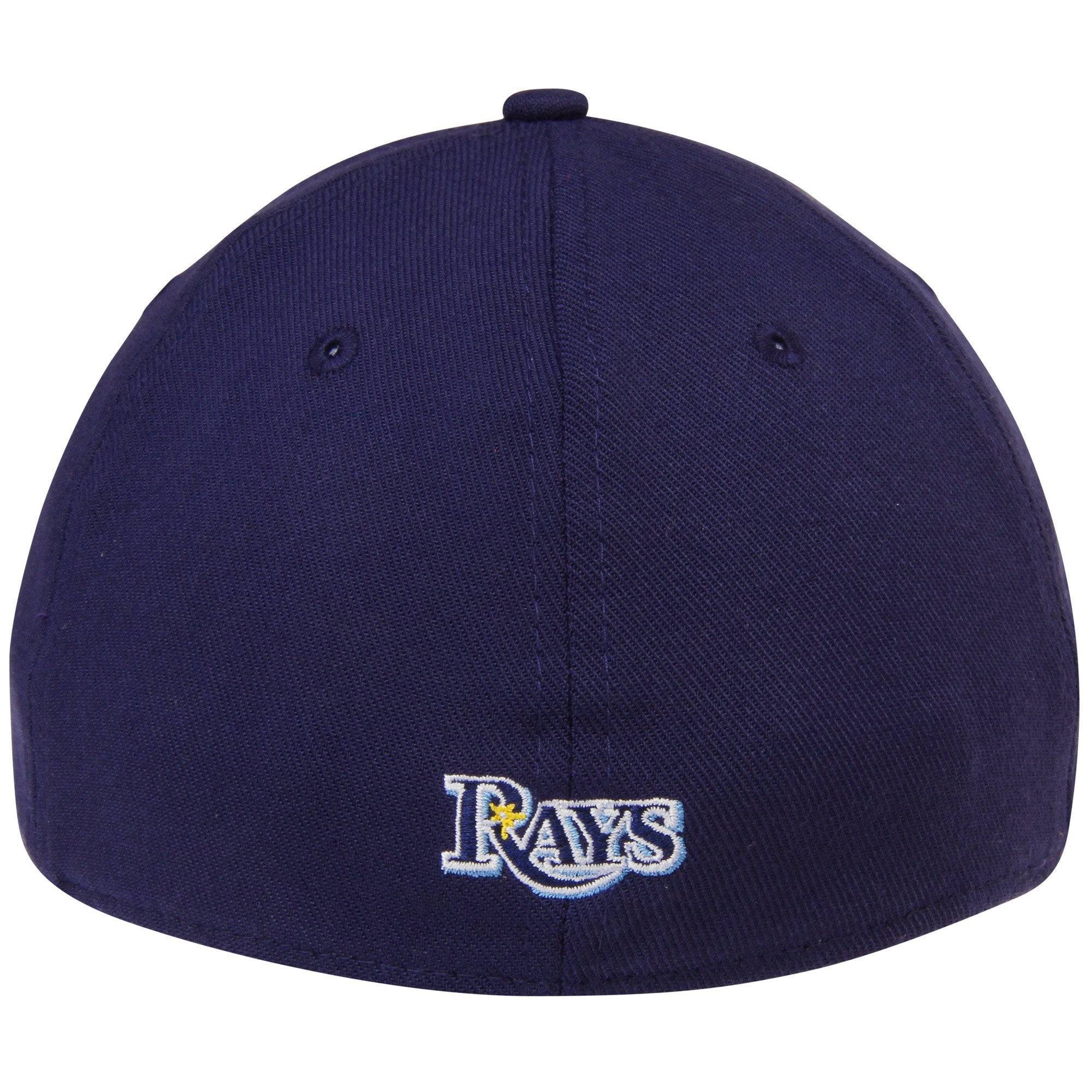 Men's Tampa Bay Rays New Era Navy MLB Team Classic 39THIRTY Flex Hat