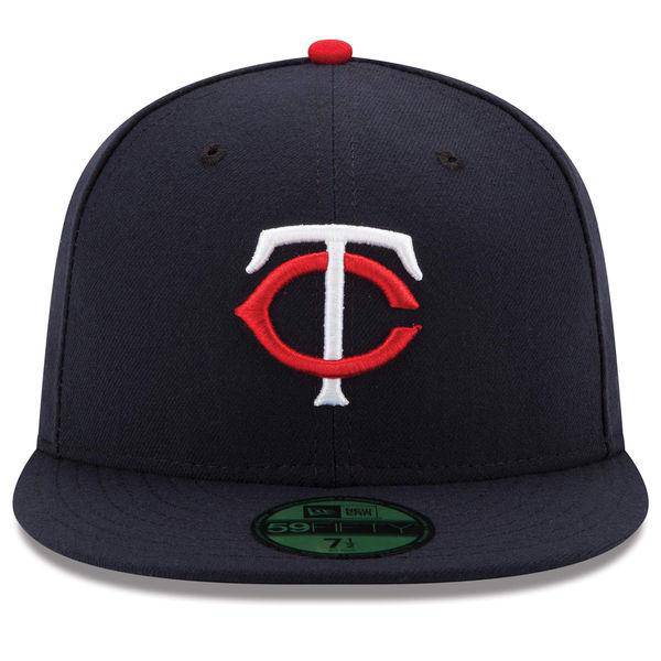 MLB Minnesota Twins Home AC On Field 59Fifty Fitted Cap